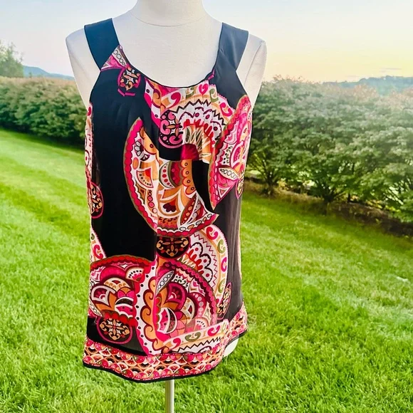 ECI Abstract print tank top - Picture 4 of 15